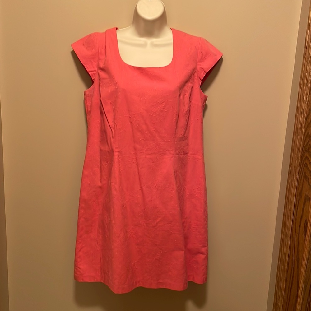 Coral dress